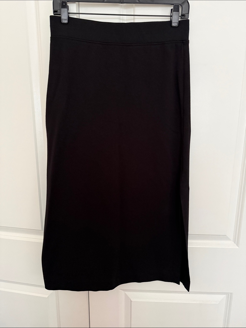AYR Black Midi Pencil Skirt
